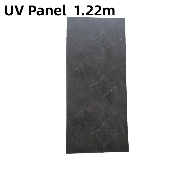 Magasfényű, 1220x2440 mm-es 3 mm-es hamisított PVC márvány UV-lap